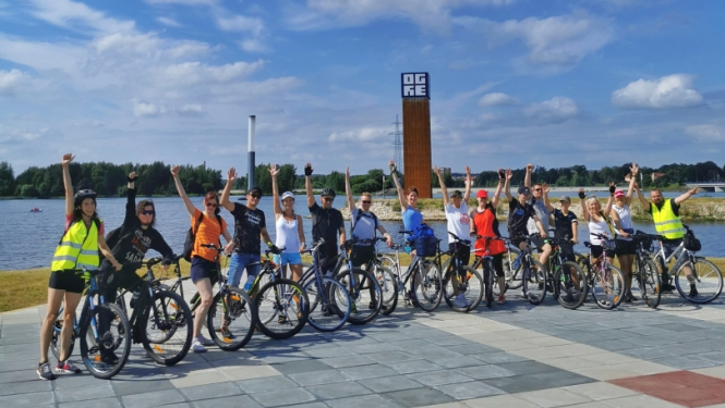 Norisinājies velobrauciens Ogre-Ķegums-Ogre