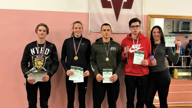 Trenera Liepas audzēkņiem astoņas medaļas sacensībās Preiļos