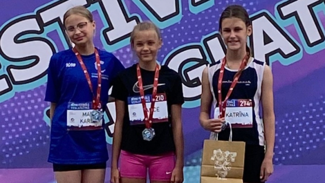 Vieglatlētikas sacensības Jelgavā. 06.2023.