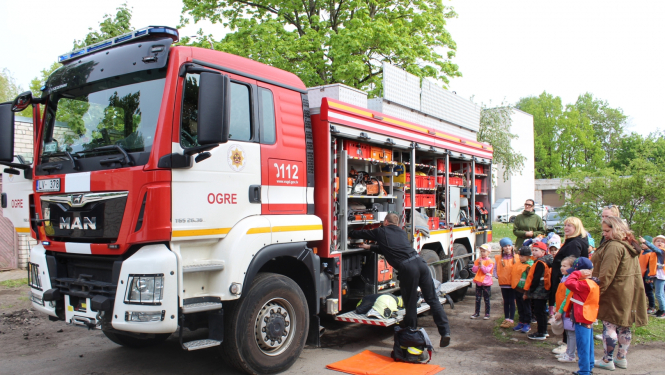 17. maijā VUGD Ogres daļā Atvērto durvju diena