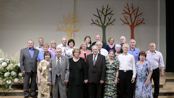 Ogres novada Zelta kāzu pāru kopbilde 31.05.2024