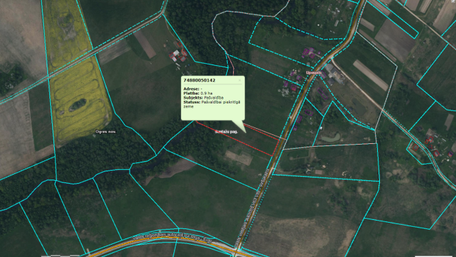 Zemes plāns Suntažu zemes vienībai 09.2024.