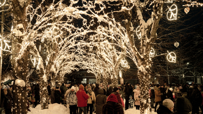 Ziemassvētku egles iedegšana Ogrē 03.12.2023.