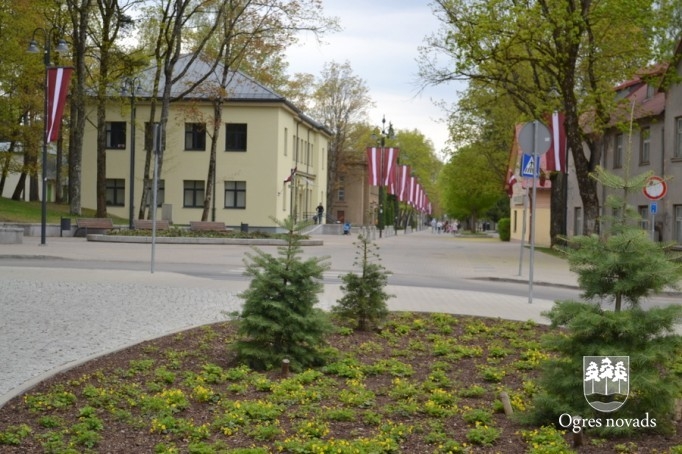 Maija svētku atklāšana Ogrē