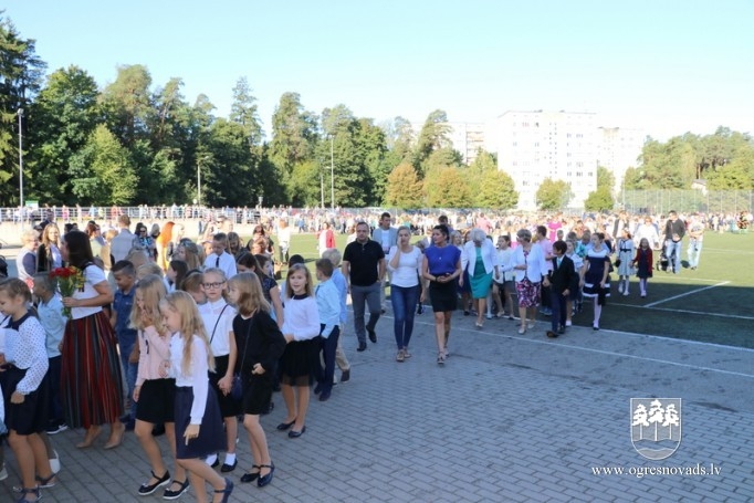 Ogres novada skolās jaunais darba cēliens ir sācies