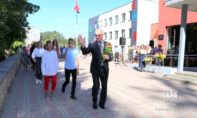 Ogres novada skolās jaunais darba cēliens ir sācies