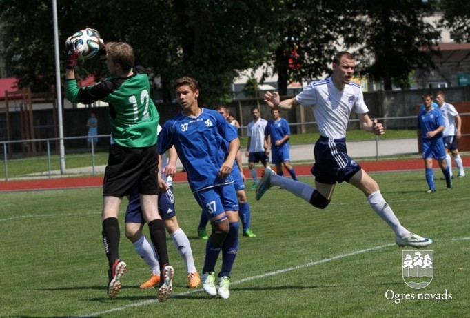 FK "Ogre" ar uzvaru sāk cīņu par Latvijas Kausu