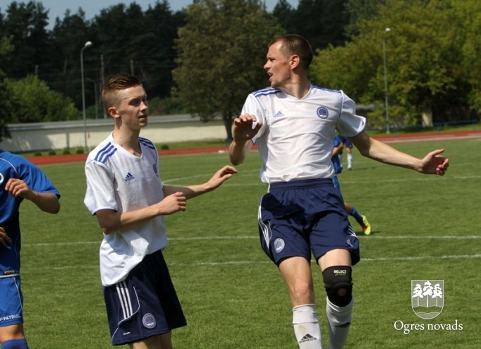 FK "Ogre" ar uzvaru sāk cīņu par Latvijas Kausu