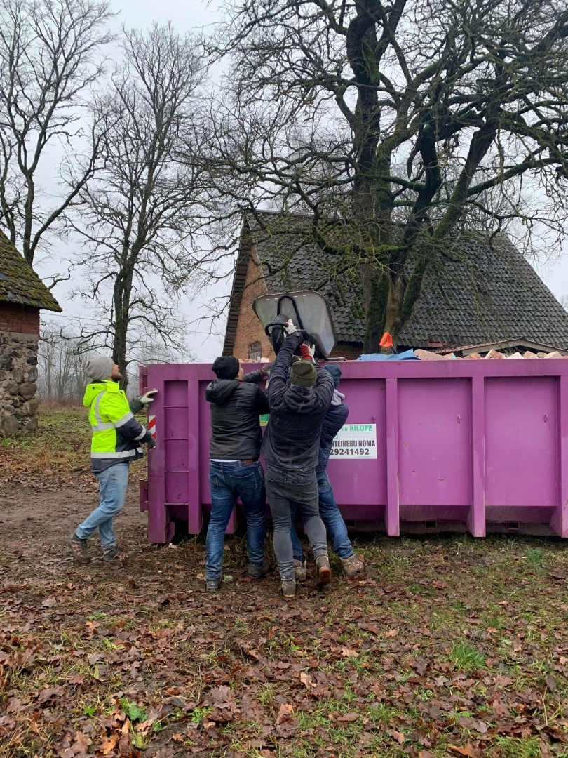 Projekts "Vērenes muižas teritorijas sakopšanas talka"