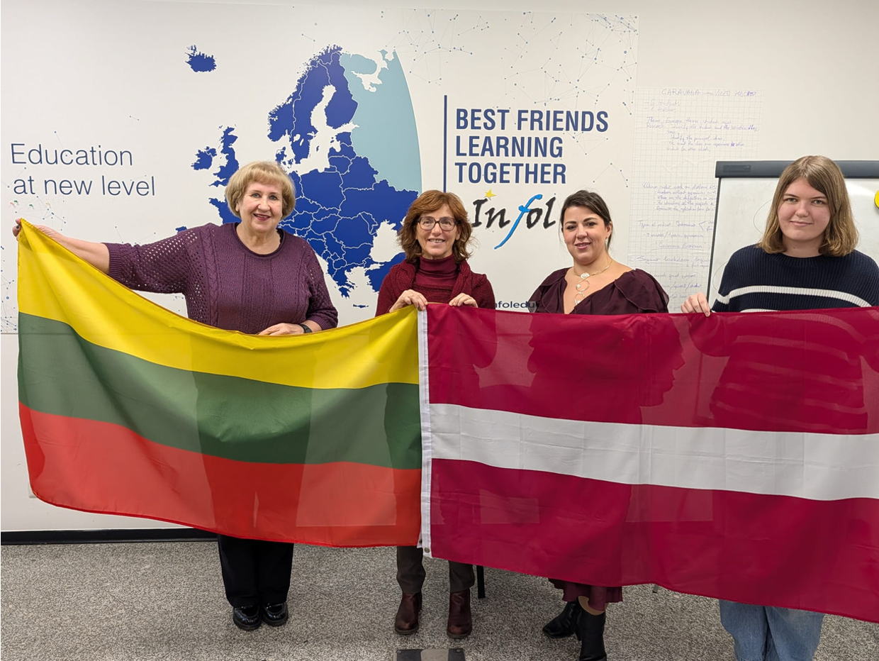 Ikšķiles vidusskolas skolotājas Romā pilnveido zināšanas par iekļaujošu un drošu skolas vidi