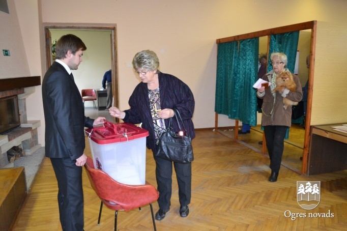 12. Saeimas vēlēšanas Ogres novadā