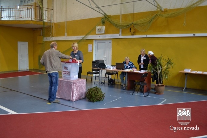 12. Saeimas vēlēšanas Ogres novadā