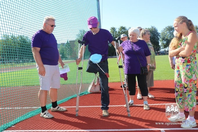 Aizritējusi Ogres invalīdu biedrības rīkotā sporta diena (17.08.2020.)