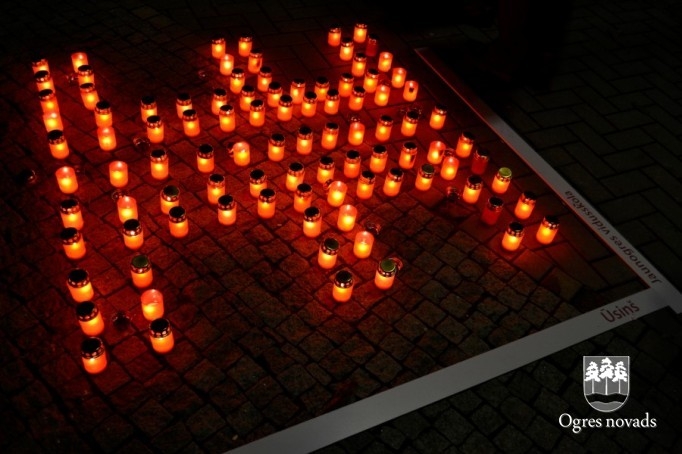 Ogrē atzīmē Latvijas Republikas proklamēšanas dienu