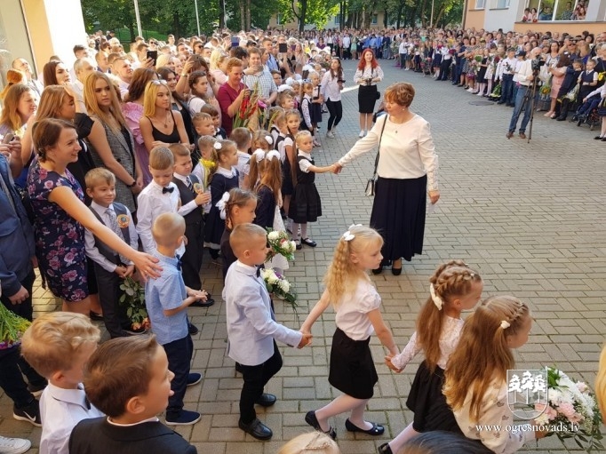 Ogres pilsētas skolās sācies jaunais mācību gads