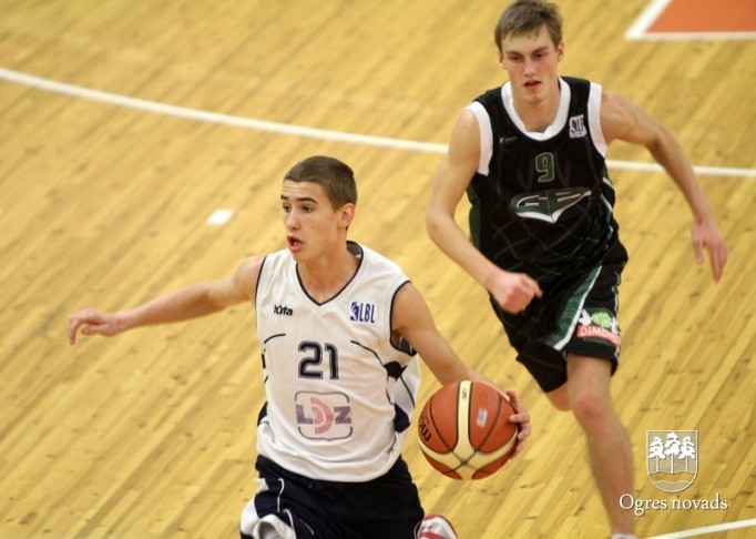 "Ogres BS" basketbolistiem divas uzvaras un zaudējums