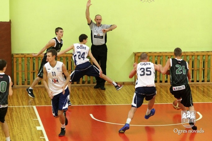 "Ogres BS" basketbolistiem divas uzvaras un zaudējums