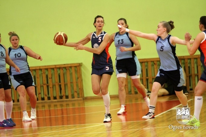 "Ogres" basketbolistēm viena uzvara piecās spēlēs