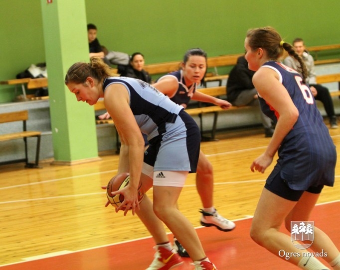 "Ogres" basketbolistēm viena uzvara piecās spēlēs
