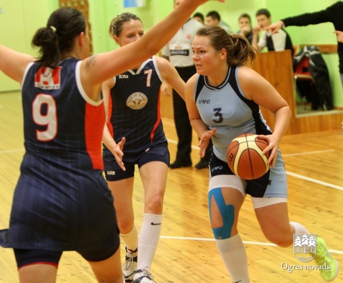 "Ogres" basketbolistēm viena uzvara piecās spēlēs