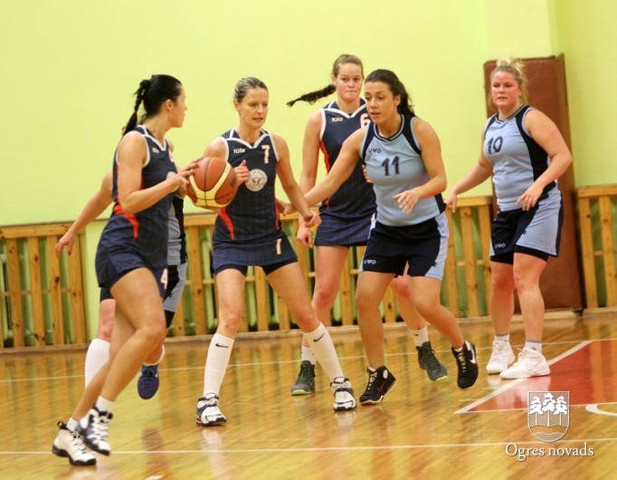 "Ogres" basketbolistēm viena uzvara piecās spēlēs