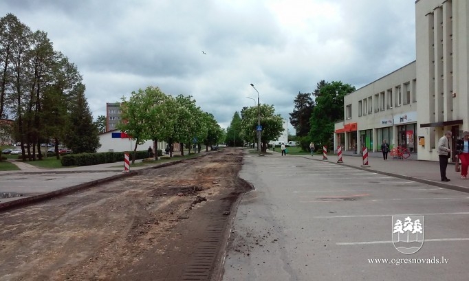 Sākušies Mālkalnes prospekta pārbūves darbi