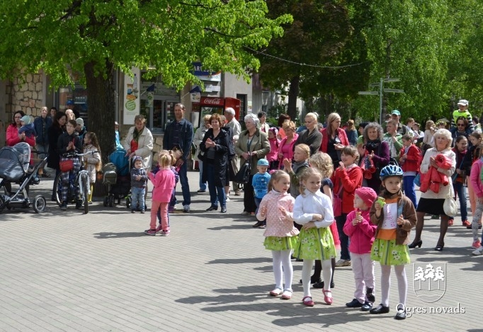 Ogrē noris pasākums “Skola pilsētā”