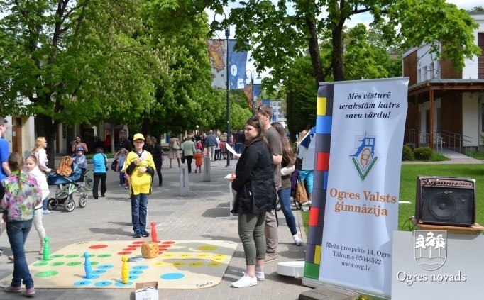 Ogrē noris pasākums “Skola pilsētā”