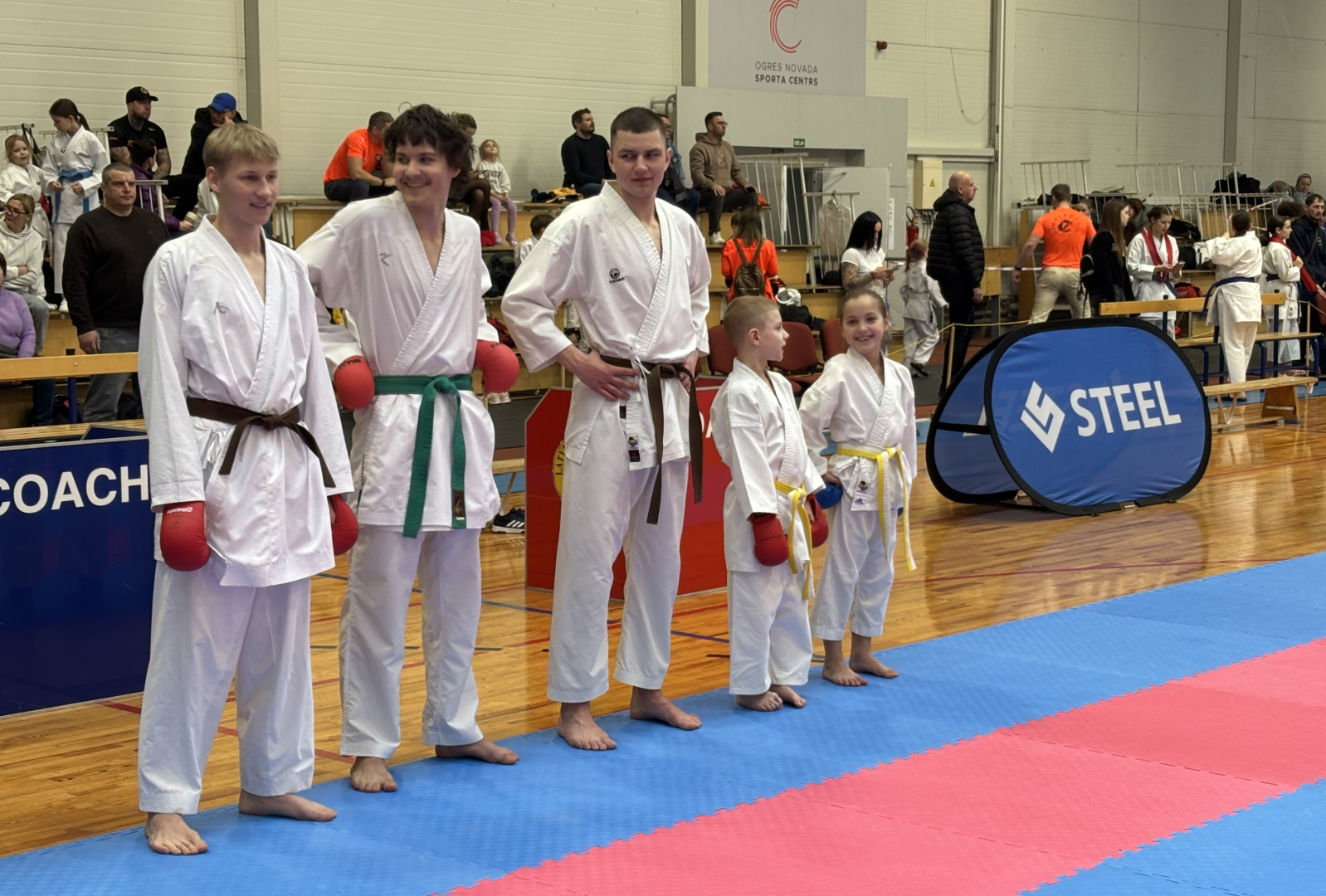 24. Starptautiskā karatē turnīra „Ogre Karate Cup & Games 2026” dalībnieki