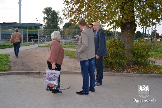Ogrē turpinās saimnieciskie darbi