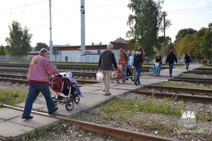 Ogrē turpinās saimnieciskie darbi