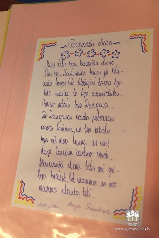 Mazozolu skolā saglabā liecības par barikāžu laiku