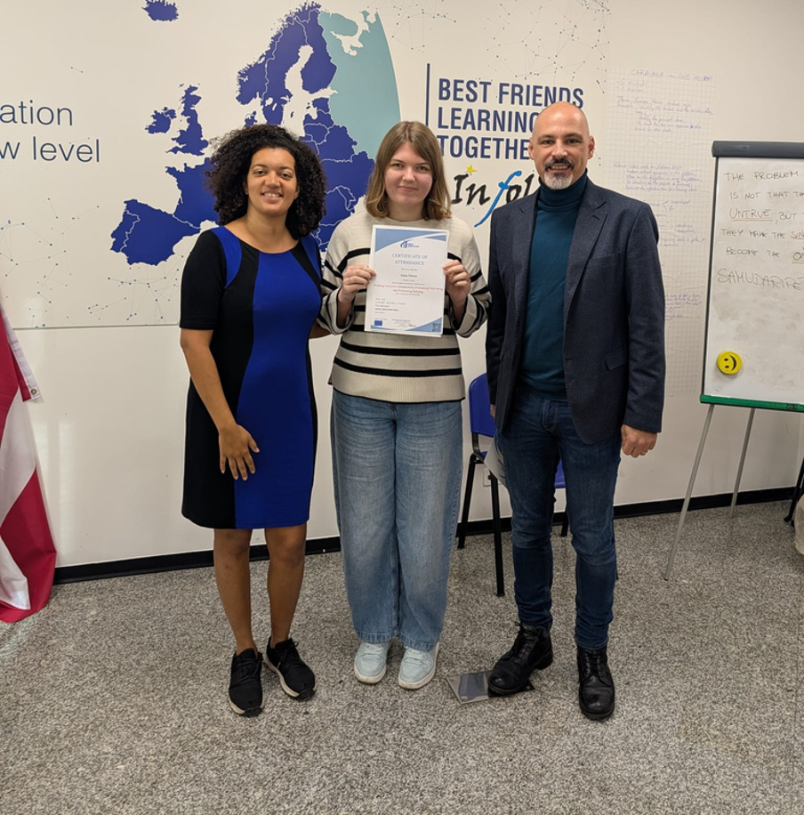 Ikšķiles vidusskolas skolotājas Romā pilnveido zināšanas par iekļaujošu un drošu skolas vidi