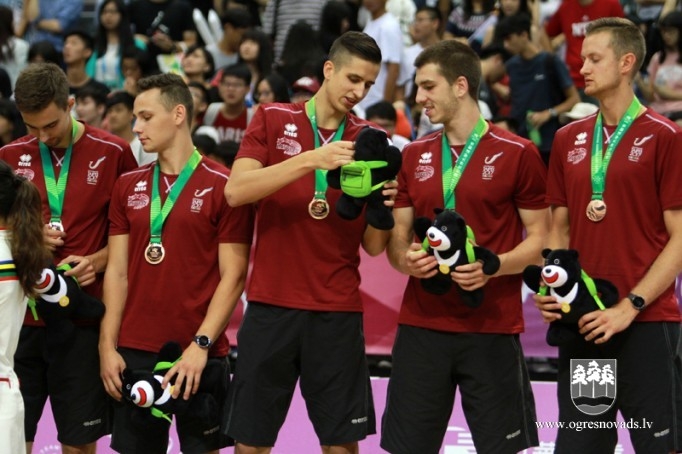 Basketbolists Sīpoliņš izcīna Universiādes bronzu
