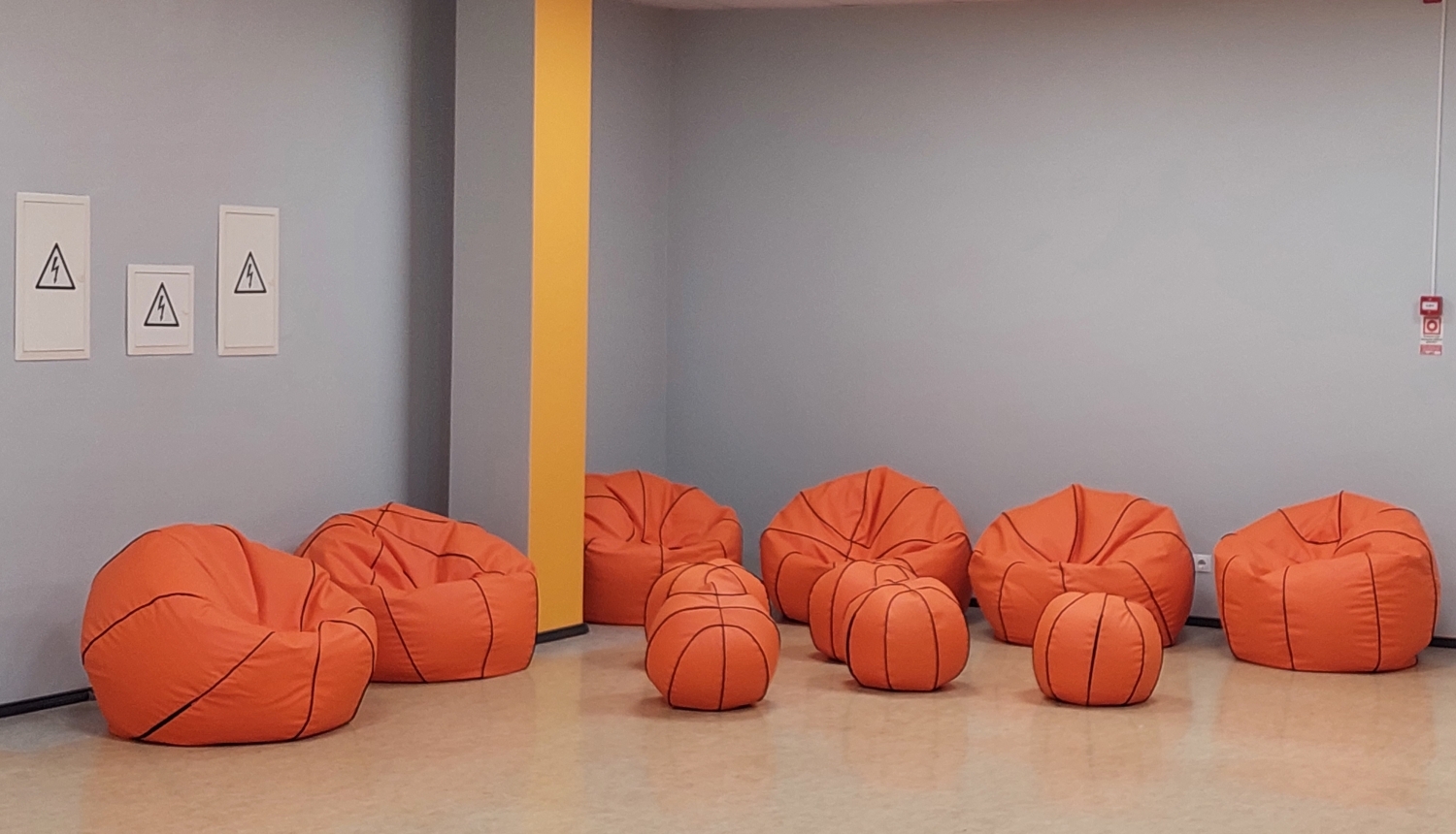 Projekts "Atpūtas zonu izveide un labiekārtošana Ogres Basketbola skolā"