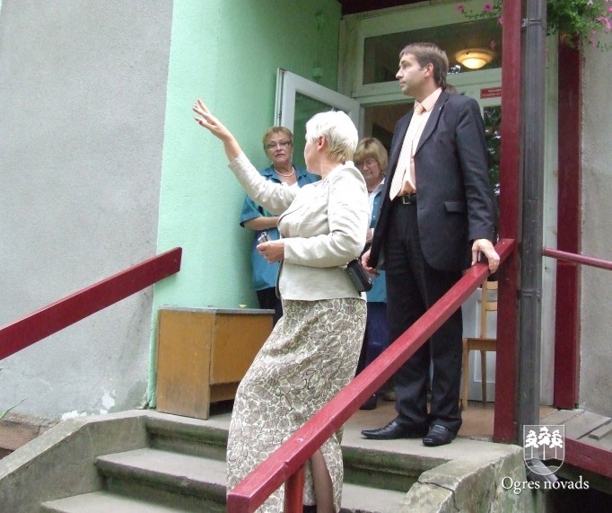 Labklājības ministra vizīte Ogrē