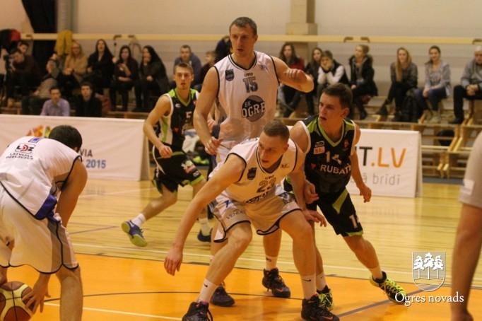 BK "Ogre" rezultatīvā cīņā pieveic bukus