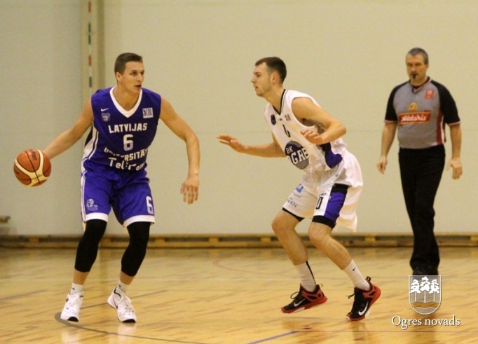 BK "Ogre" LBL 1.divīzijā debitē ar uzvaru
