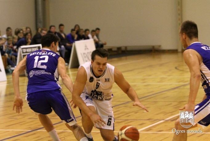 BK "Ogre" LBL 1.divīzijā debitē ar uzvaru