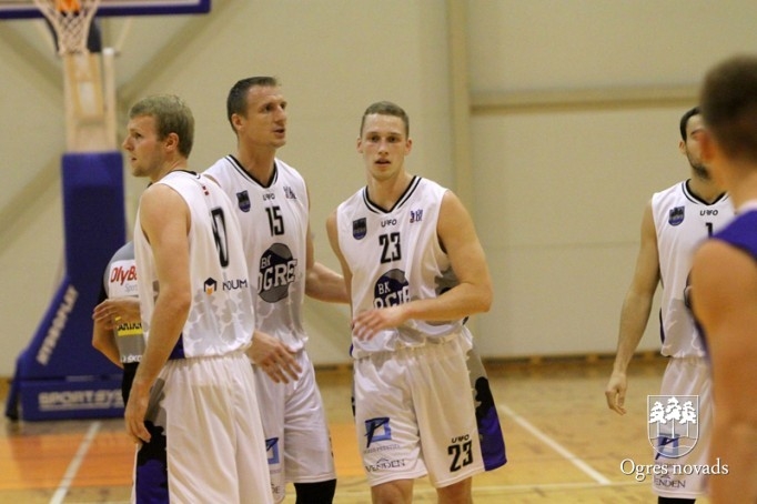 BK "Ogre" LBL 1.divīzijā debitē ar uzvaru