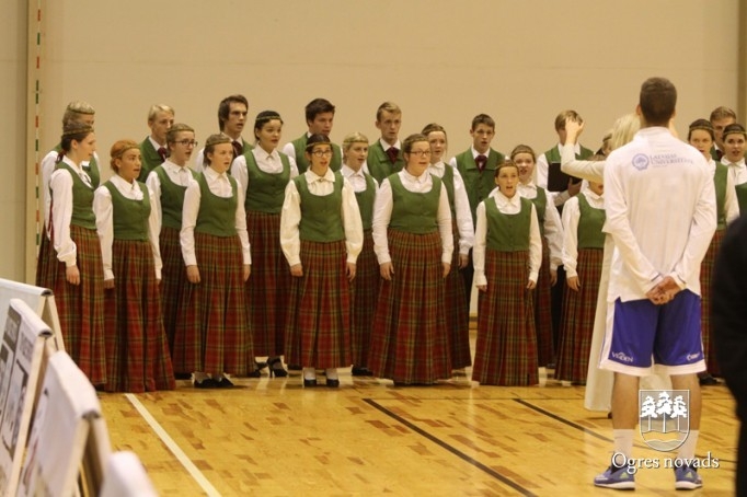 BK "Ogre" LBL 1.divīzijā debitē ar uzvaru