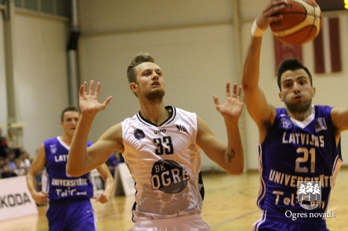 BK "Ogre" LBL 1.divīzijā debitē ar uzvaru