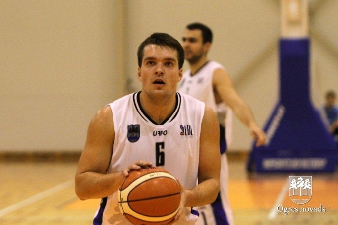 BK "Ogre" LBL 1.divīzijā debitē ar uzvaru