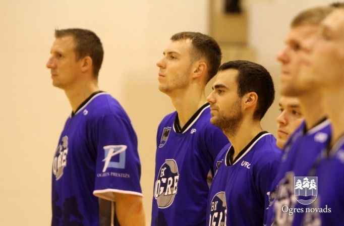 BK "Ogre" LBL 1.divīzijā debitē ar uzvaru