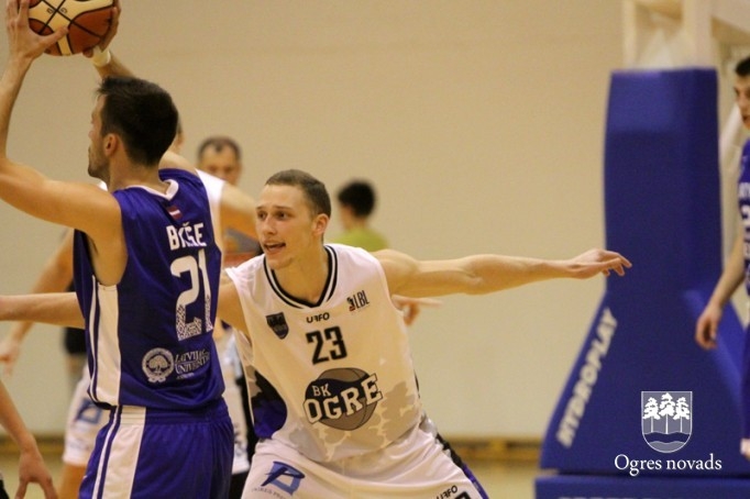BK "Ogre" LBL 1.divīzijā debitē ar uzvaru