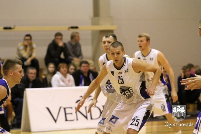 BK "Ogre" LBL 1.divīzijā debitē ar uzvaru