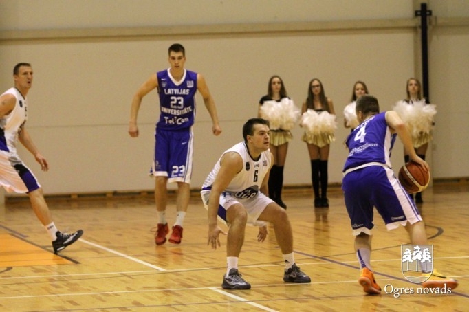 BK "Ogre" LBL 1.divīzijā debitē ar uzvaru