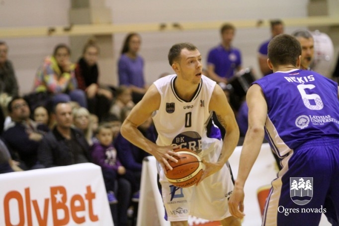 BK "Ogre" LBL 1.divīzijā debitē ar uzvaru