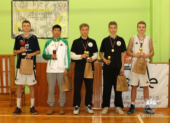 Ogres basketbolistiem bronza starptautiskā turnīrā