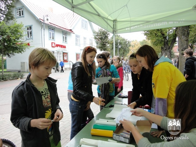 Diena bez auto Ogrē 2011